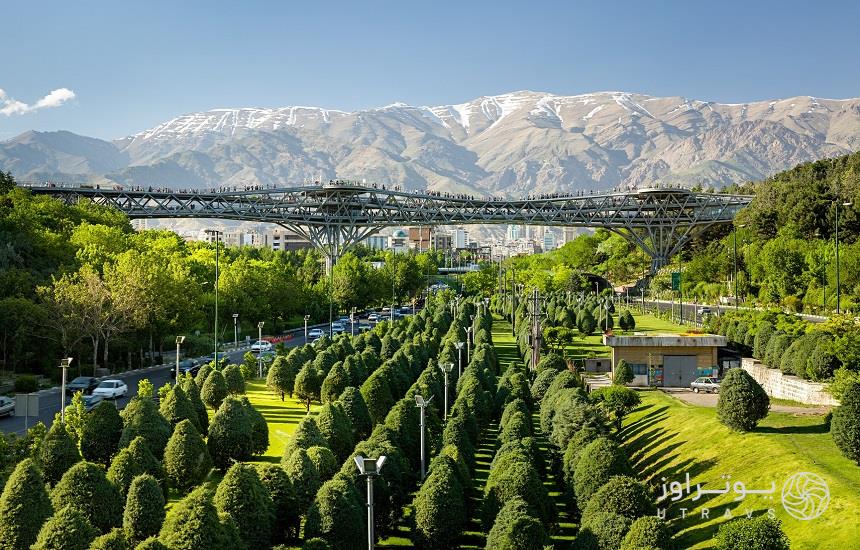 پل طبیعت تهران کجاست؟